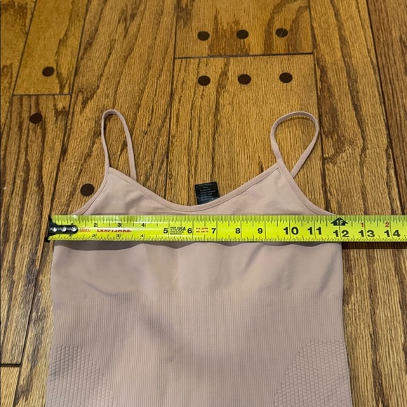 Alaia Paris Nylon Contour Mini Dress Pink Size 38 - Picture 11 of 12